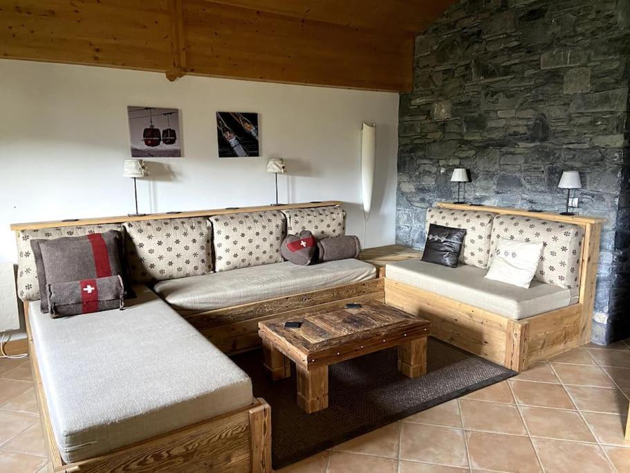 Three Bedroom Apartment, Samoens, Grand Massif Eksteriør billede